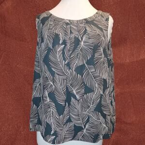 KASPER Sleeveless Blouse Size PXL